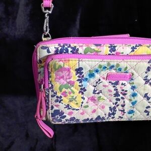 Vera Bradley Floral Quilted Crossbody Bag